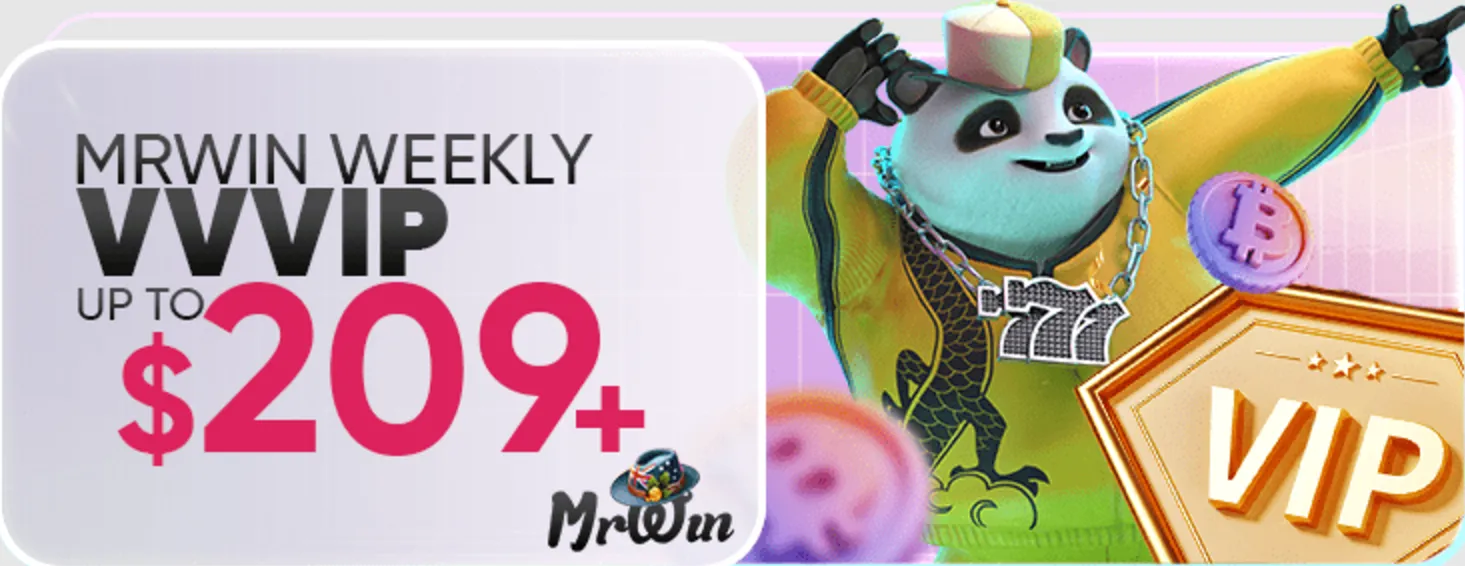 Weekly reload bonus promotion at MrWin9